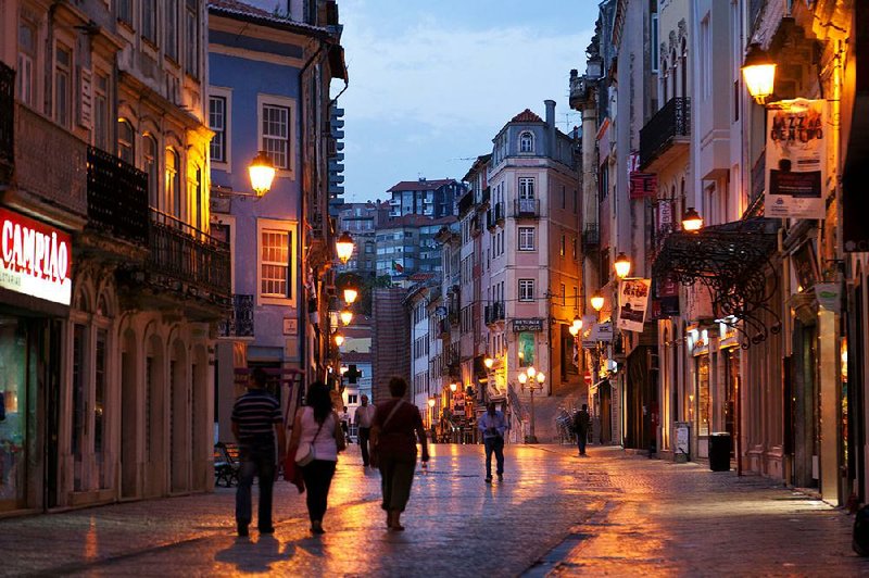 Coimbra’s main pedestrian drag, which divides the lower and upper parts of the old town, is a delight to explore.