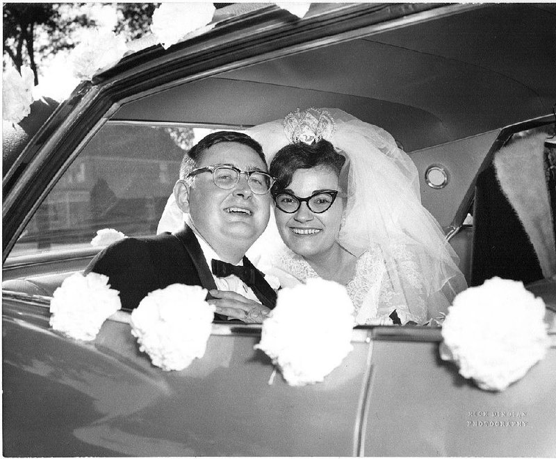 Jim and Eleanor Daly on their wedding day, Sept. 6, 1965