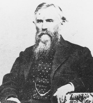 Submitted photo CIVIL WAR GOVERNOR: Henry M. Rector, Civil War governor of Arkansas, was a Hot Springs native. He moved the state capital here May-August 1862.