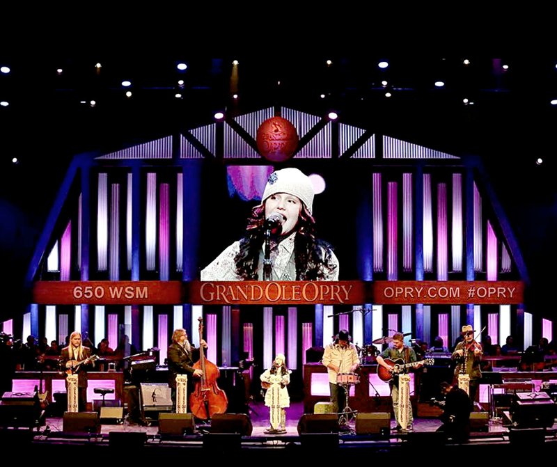 Photo courtesy of EmiSunshine EmiSunshine at the Grand Ole Opry.