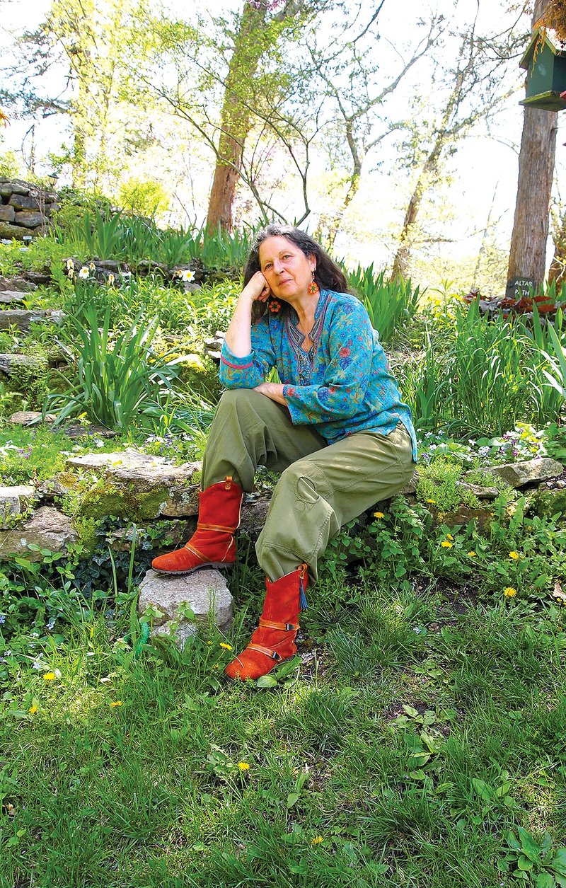 Lorna Trigg is most at home in the outdoors she shares with those seeking a place of peace, meditation and learning. “If I don’t get my hands in the dirt or on the plants once a day, I get really scattered,” she says. 