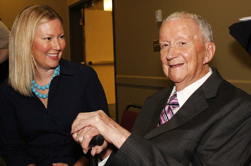 John Paul Hammerschmidt, right, is shown in this file photo.