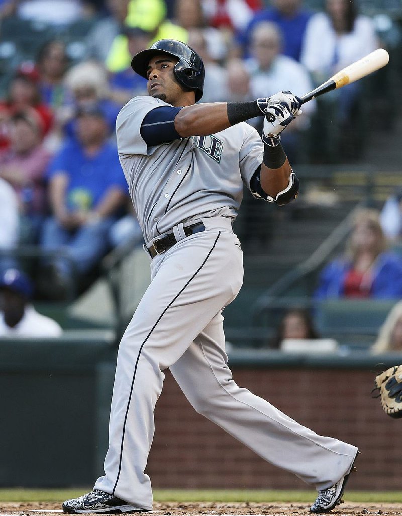 Nelson Cruz is in his first season with the Seattle Mariners. Cruz, 34, signed with the American League West team after playing one year in Baltimore. 