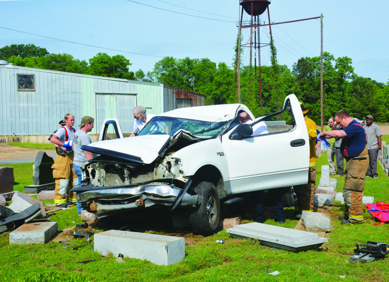 Wreck at Camden Monument