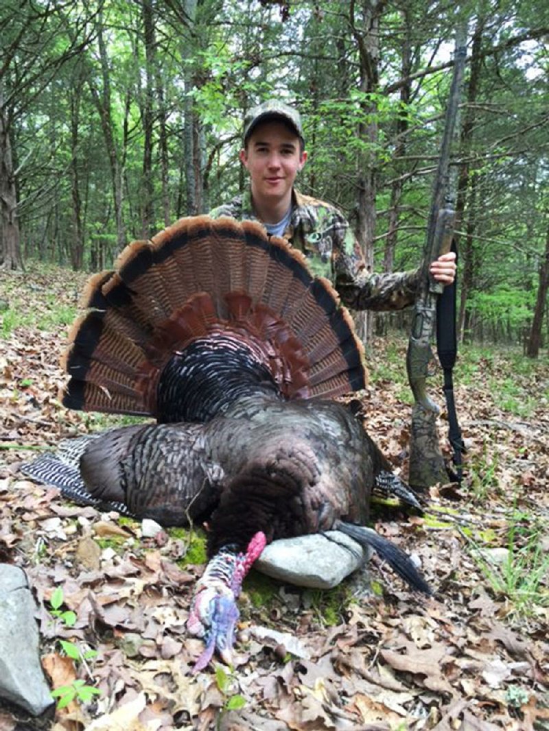 Quiet gobblers made for difficult hunting in the northern Ozarks, but Jonathan Stanley (Out510-3) and Michael Stanley (out510-2) bagged big gobblers early in the season in Independence County.
