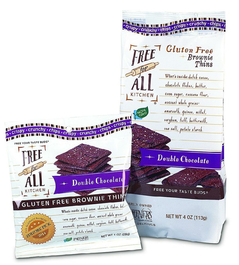 Free for All Kitchen Gluten Free Brownie Thins
