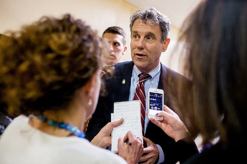 Sen. Sherrod Brown, D-Ohio, a leading opponent of President Barack Obama’s measure to speed approval of trade deals, expressed concern Wednesday about how much time will be allowed for debate on the legislation.