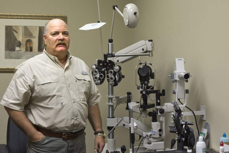 Optometrist Clifford Turner has been working in Arkansas since 1983, and his main office is in Cabot, but on the weekends, Turner travels the country working on a NASCAR pit crew.
