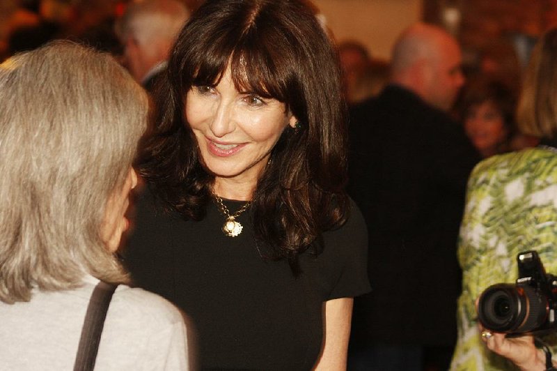 Mary Steenburgen greets a guest at 2014’s Mary & Friends benefit at South on Main. 