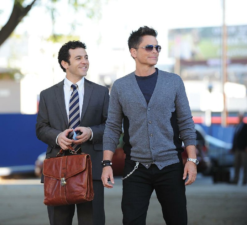 The Grinder, a promising new comedy coming to Fox this fall, stars Fred Savage (left) and Rob Lowe.