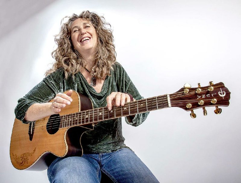 Guitarist Vicki Genfan performs tonight at The Joint in Argenta.
