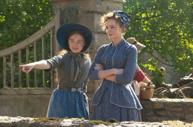 Jessica Barden as Liddy and Carey Mulligan as Bathsheba star in Thomas Vinterberg’s adaptation of Thomas Hardy’s Far From the Madding Crowd.
