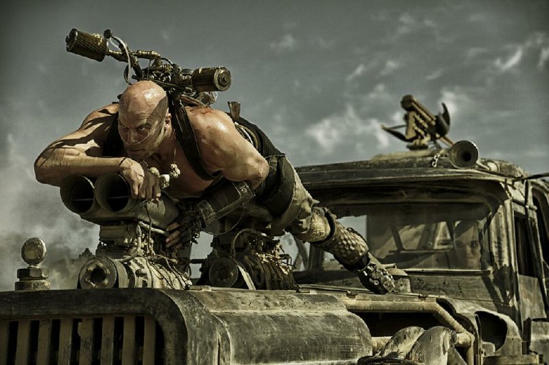 Nathan Jones stars as Rictus Erectus in Mad Max: Fury Road. It made more than $45 million at last weekend’s box office but came in second behind Pitch Perfect.