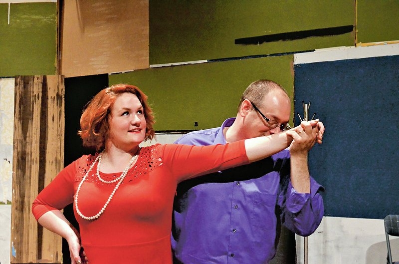 Courtesy photo Cassie Mikel and Mike Papcoda are Gregg and David Wilder Savage in &#8220;The Best of Everything,&#8221; a comedy-drama about women finding work-life balance.