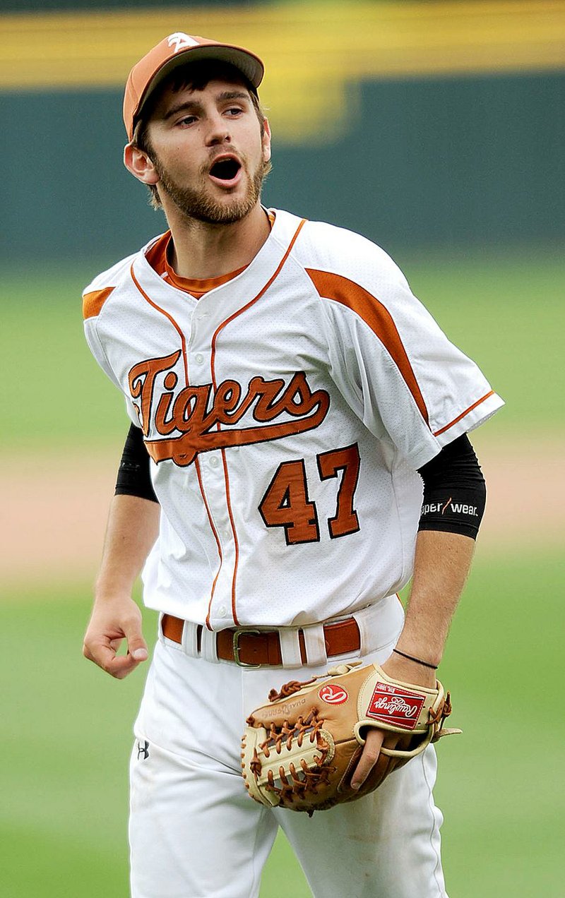 Armorel pitcher Ashton Kennedy held Taylor to two hits in a six-inning shutout victory Friday in the Class 1A baseball state championship game at Baum Stadium in Fayetteville.