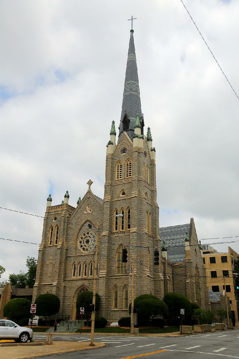 The Cathedral of St. Andrew, dedicated in 1881, is the seat of the Catholic Diocese of Little Rock. 