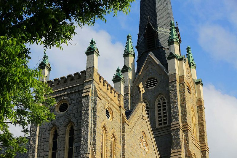 The Cathedral of St. Andrew, dedicated in 1881, is the seat of the Catholic Diocese of Little Rock. 
