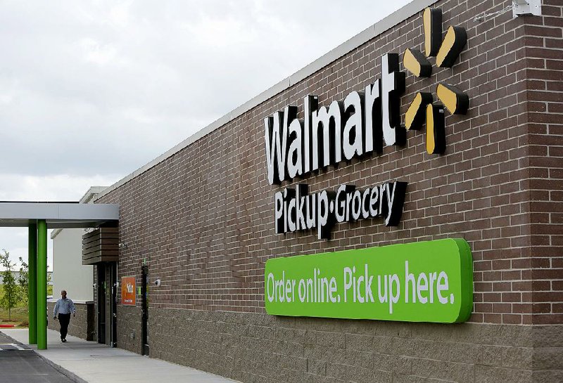 Bentonville is home to a dedicated Wal-Mart grocery pickup location. The company is working on expanding its pickup and delivery grocery services. 