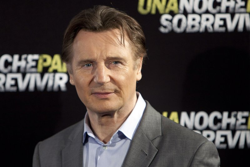 In this March 24, 2015 file photo, actor Liam Neeson poses for photographers during the presentation of the film "Run All Night" in Madrid. Ad executives looking for a celebrity to endorse their product can't do much better than Neeson, according to the Nielsen Company's first "N-Scores," released Tuesday, May 26, 2015.