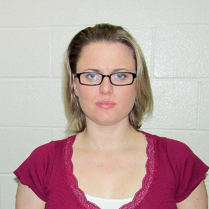 Andrea Davis is shown in this Garland County Sheriff booking photo from January 2014.