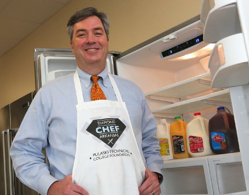 Mike Flagg has had a long career in the dairy industry and is general manager of Hiland Dairy. His organizational skills will come to bear on Diamond Chef Arkansas, which takes place Tuesday. 