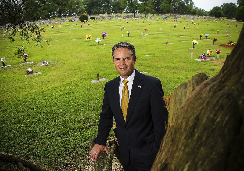 Jeff Smith, owner of Smith Family Funeral Homes, recently bought a cemetery along Military Road in Benton. He said cemeteries rarely come up for sale. 