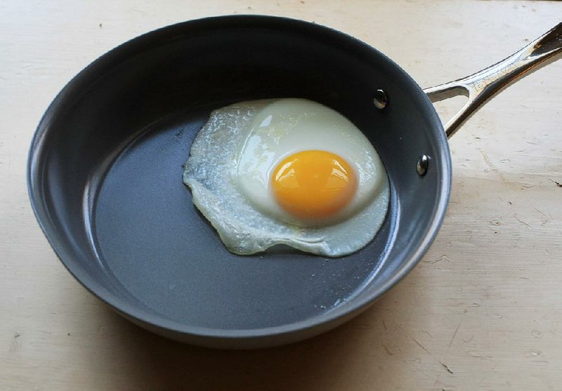 Stocking a starter kitchen? Stick with nonstick skillets. 