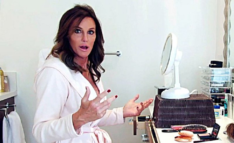 This 2015 image provided by courtesy of E! shows Caitlyn Jenner in the first official promotional trailer for the new documentary series, "I Am Cait," in Southern California. 