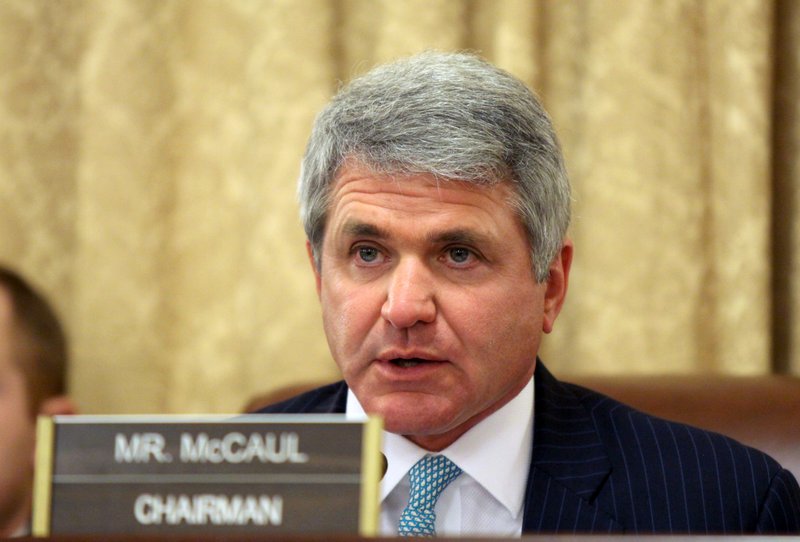 Rep. Michael McCaul of Texas, chairman of the Committee on Homeland Security.