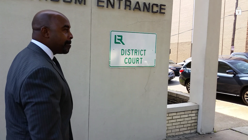 Metropolitan Housing Alliance Executive Director Rodney Forte outside court Thursday, June 4, 2015.