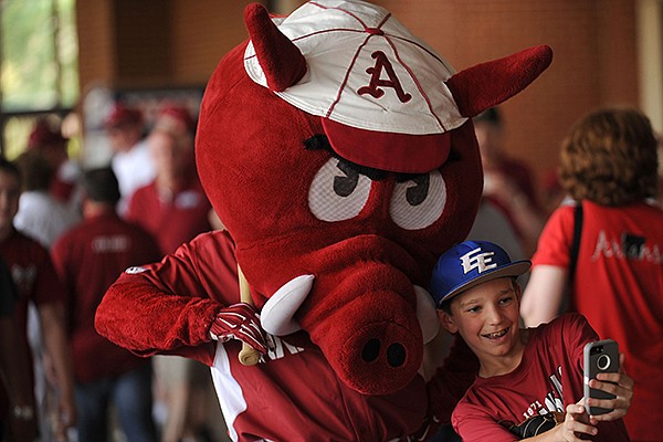 University Baseball Mascot Costume