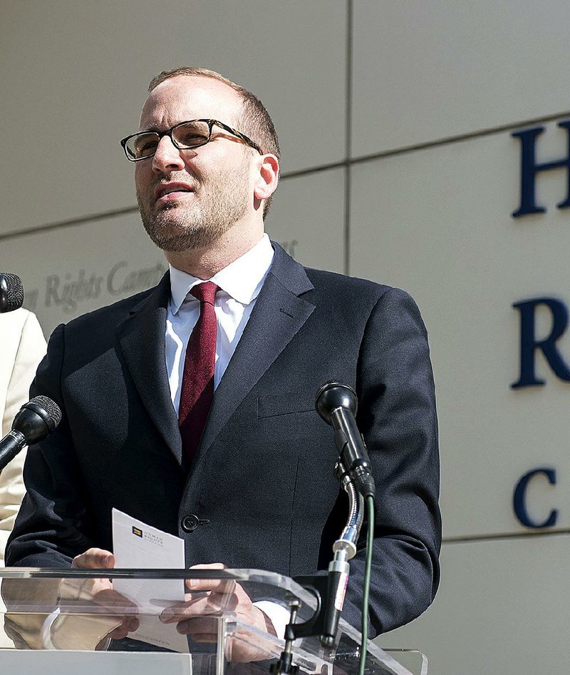 Chad Griffin, president of Human Rights Campaign.