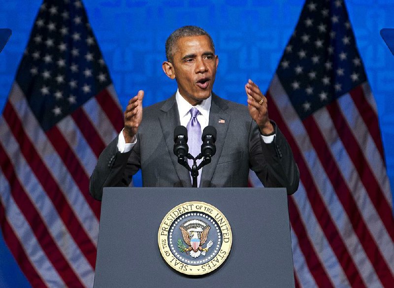 “Lives are better” under the Affordable Care Act, President Barack Obama said Tuesday in a speech at the Catholic Hospital Association Conference in Washington. 