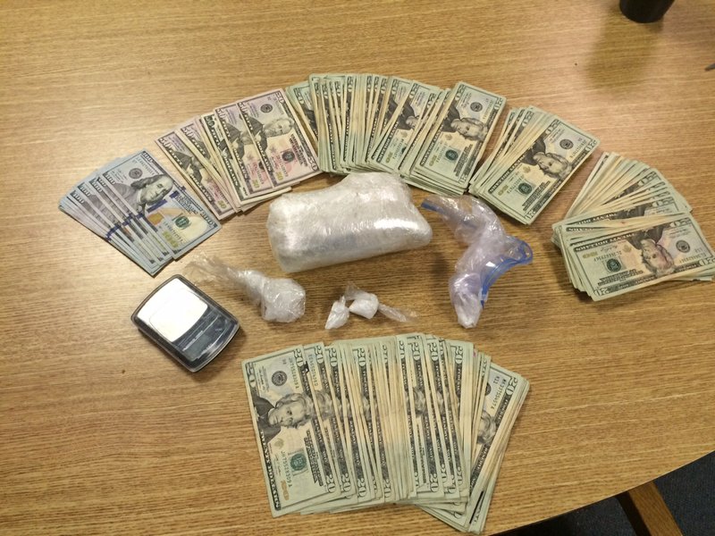 Absconder arrested, meth seized, police say