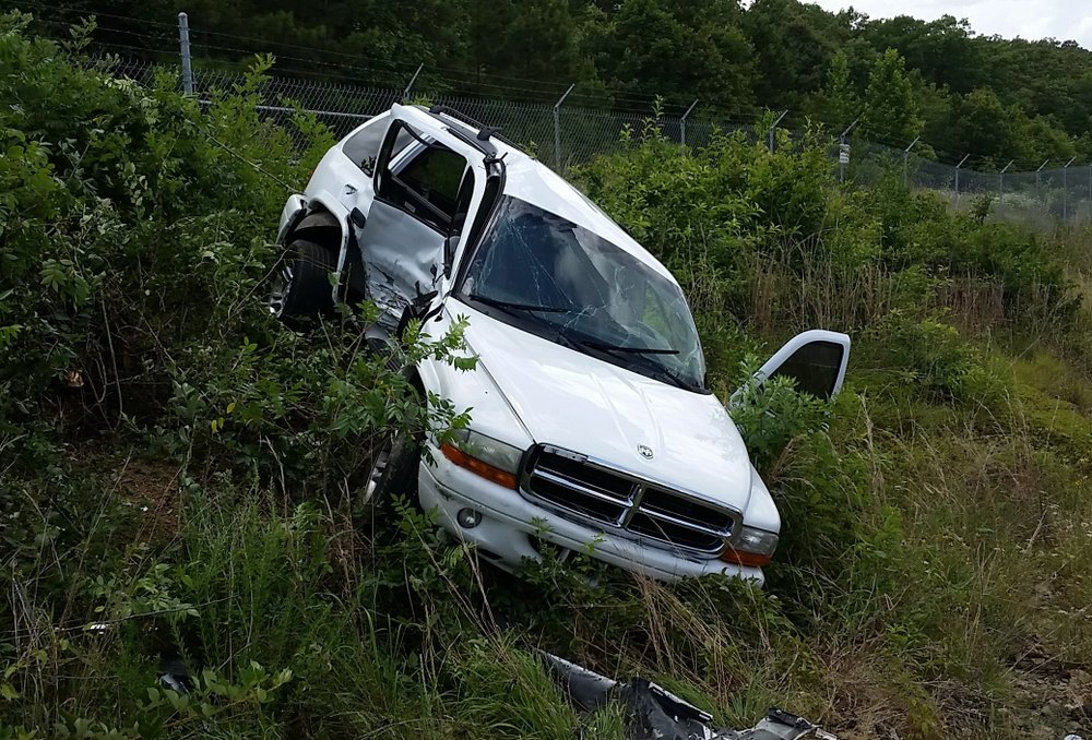 PHOTOS NLR police car, SUV collide on Batesville Pike