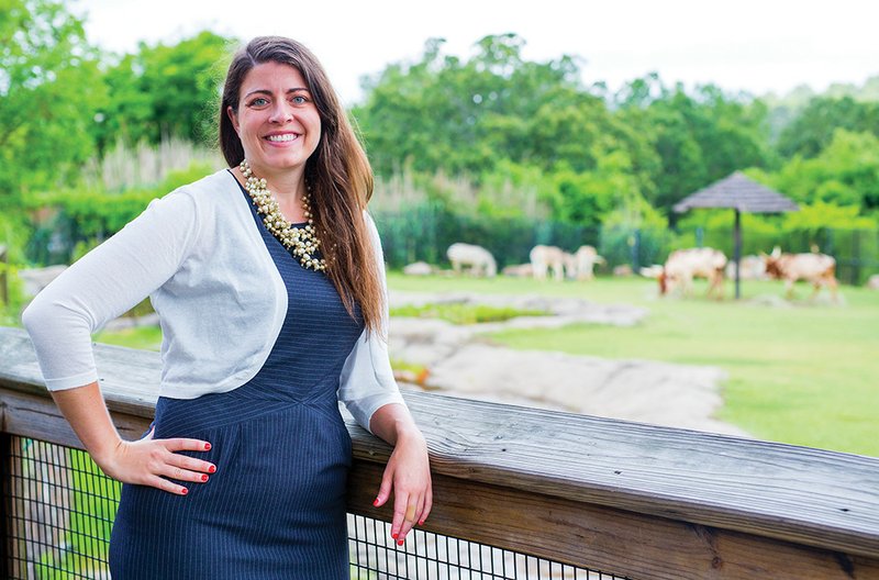 FILE — Susan Altrui, shown in this 2015 photo, has been named the new director of the Little Rock Zoo.