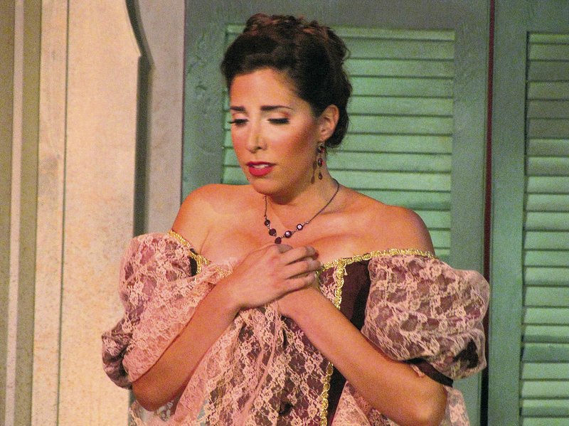 Jennifer Hoffman plays the Countess in “The Marriage of Figaro” during a previous Opera in the Ozarks season.