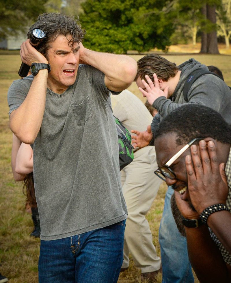 Eddie Cahill stars as Sam Verdreaux on the CBS sci-fi thriller Under the Dome. The series returns at 8 p.m. today with backto-back episodes.
