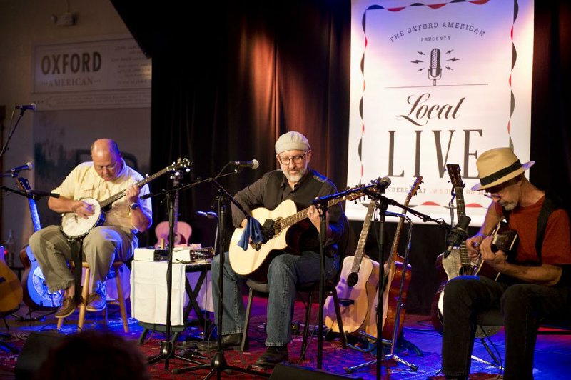 Finger Food — (from left) Micky Rigby, Steve Davison and Danny Dozier — performs tonight at The Joint in North Little Rock.
