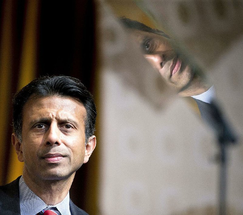 Louisiana Gov. Bobby Jindal speaks at the Road to Majority 2015 convention in Washington, Friday, June 19, 2015. 