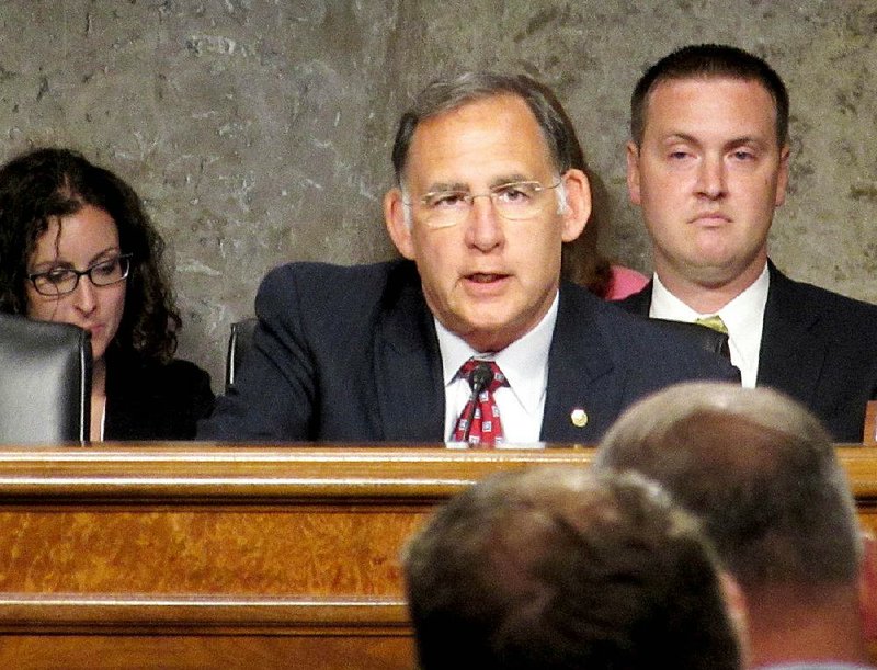 Ducks Unlimited awarded Sen. John Boozman, R-Ark., its Senior Federal Official Award. The Senior Federal Official Award recognizes Boozman’s work with the Senate Agricultural Committee and Committee on Appropriations. Sen. John Boozman is shown in this file photo.