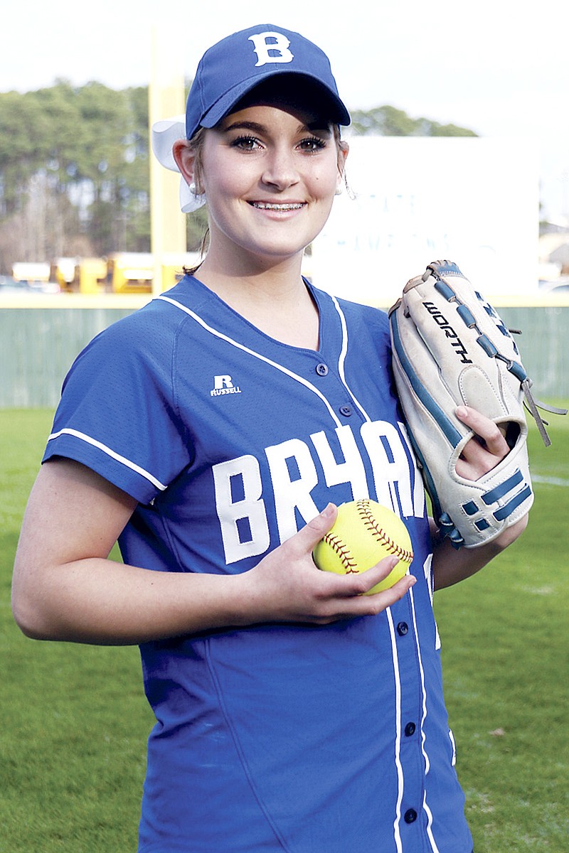 Bryant Lady Hornet Abby Staton earned the title of Tri-Lakes Edition Softball Player of the Year through her actions both on and off the field during her senior season.