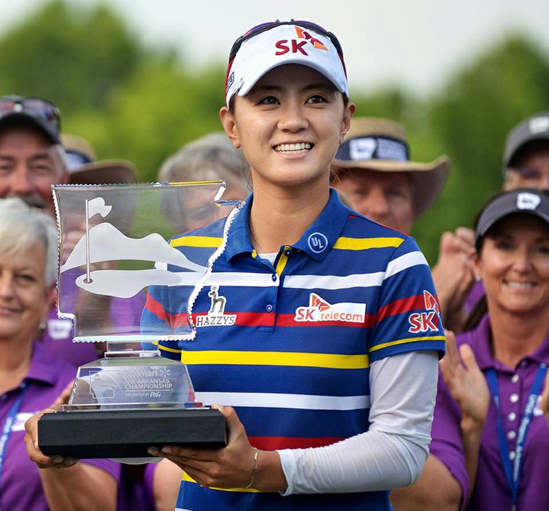 Na Yeon Choi rallied over the final three holes to win the LPGA Northwest Arkansas Championship on Sunday at Pinnacle Country Club in Rogers. Choi trailed Stacy Lewis by one shot when she eagled the par-4 on the No. 16 hole, then birdied No. 17 to pull away for her ninth LPGA title.