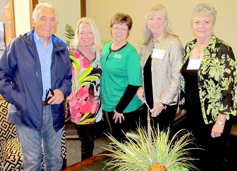 Submitted Bella Vista Garden Club members attending the Arkansas Federation of Garden Clubs&#8217; annual convention were Tony LiCausi, incoming club president; Linda Neymeyer, Becca Mutz, Beth Kastl and Geri Hoerner. Marion Heath also attended.