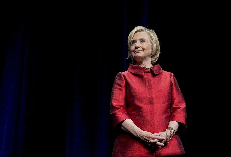 Hillary Rodham Clinton’s campaign said she is on track to break the record for primary-election fundraising set by President Barack Obama in the first quarter of his 2011 re-election campaign.