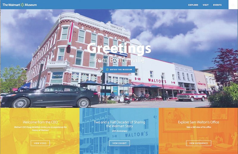 The Walmart Museum has launched a new website. The new site features Walmart’s history, links to exhibits, photos, videos, trivia questions and quotes from company founder Sam Walton.