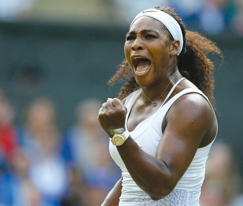 Two points from loss, Serena wins at Wimbledon; Venus next | El Dorado News