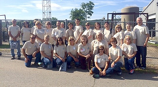 Submitted photo Energy Rocks: Educators from around the state learned about energy, oil and natural gas production at the Teacher Energy Education Workshop June 15-17 in Conway. The workshop was sponsored by the Arkansas Independent Producers and Royalty Owners Association and the Arkansas Petroleum Council. Lakeside teachers Gina Tarbet, Kim McAllister and Linda Parker attended the workshop.