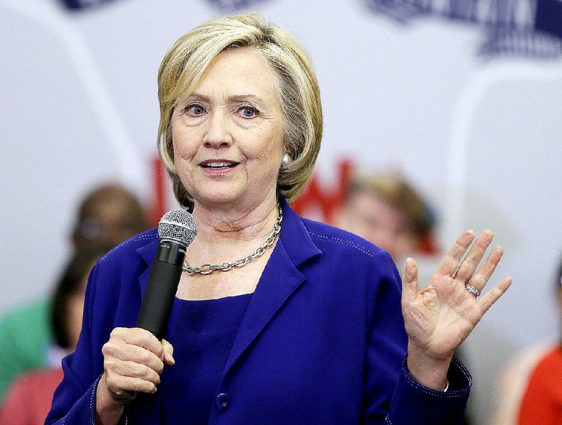 Democratic presidential candidate Hillary Rodham Clinton is expected to fill a lot of seats at a party meeting when she brings her campaign to Arkansas later this week.
