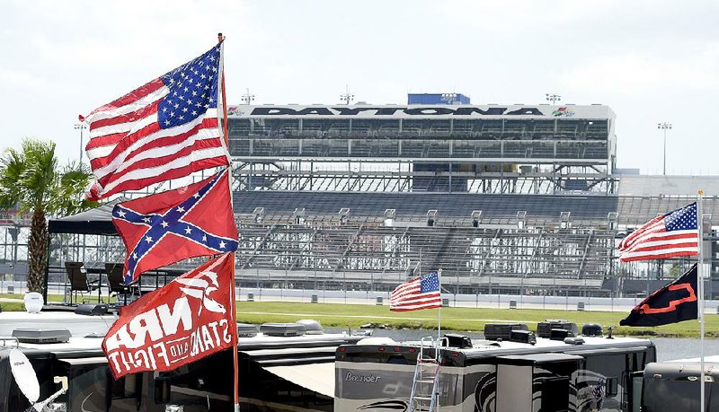 NASCAR’s attempt at promoting diversity and ridding itself of the Confederate flag has been viewed as less than genuine by some critics.